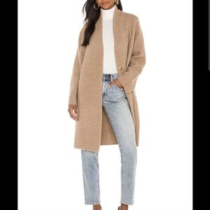 Vince Alpaca Wool cardigan coat
